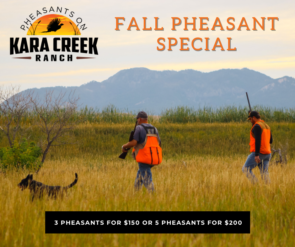 Fall Pheasant Special